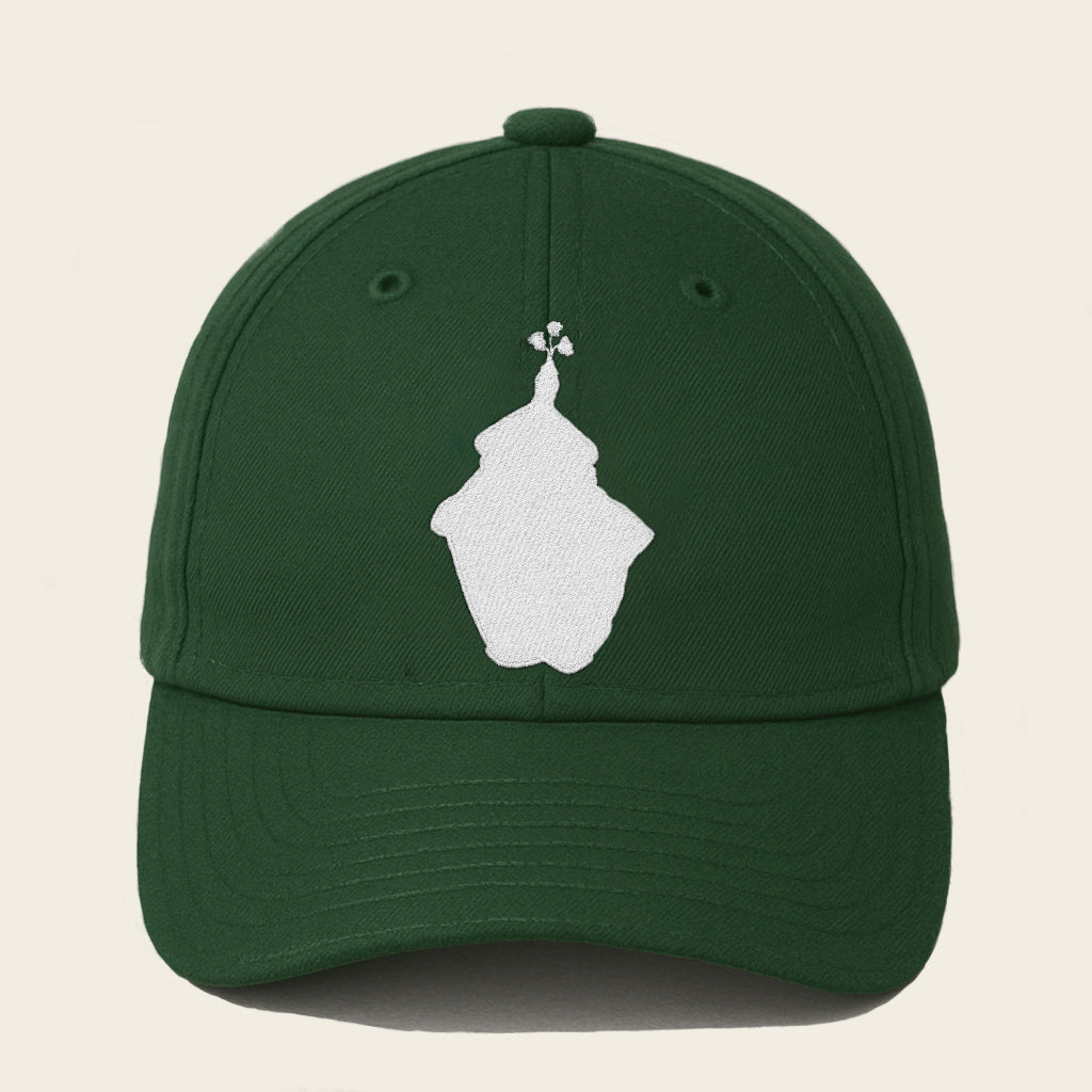 OG CF- Baseball Cap in green with white embroidery